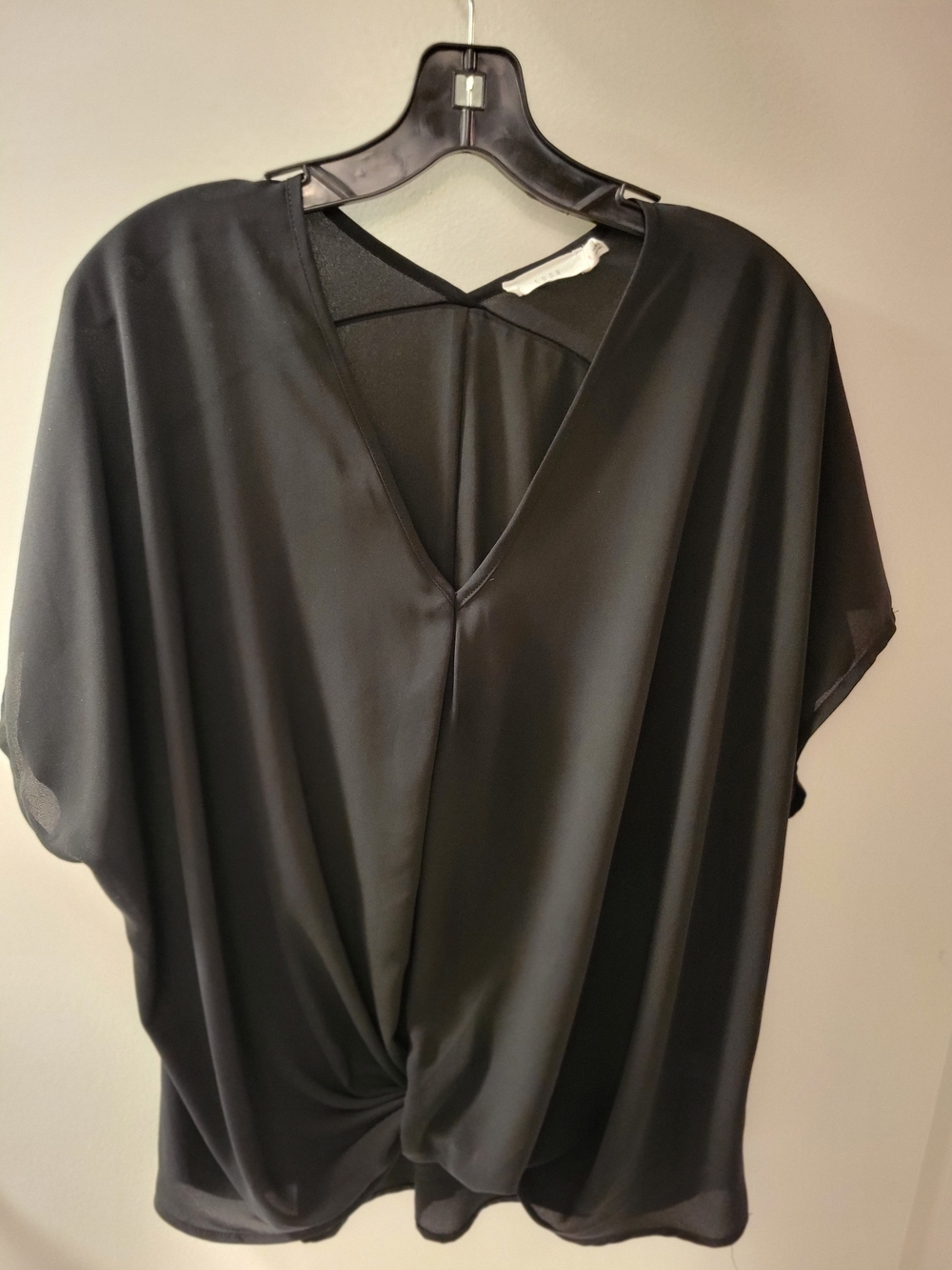 Lush Twist Front Blouse